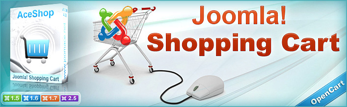 Introducing AceShop, the ultimate Joomla Shopping Cart